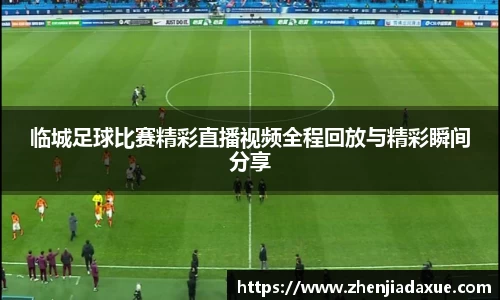临城足球比赛精彩直播视频全程回放与精彩瞬间分享