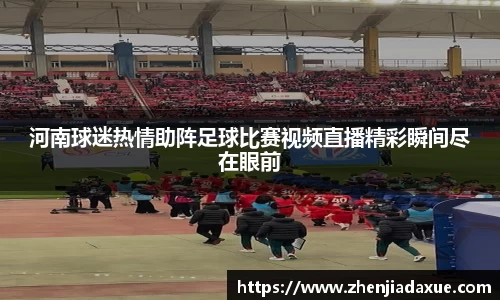 河南球迷热情助阵足球比赛视频直播精彩瞬间尽在眼前
