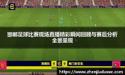 邯郸足球比赛现场直播精彩瞬间回顾与赛后分析全景呈现